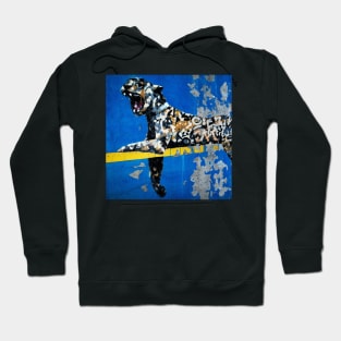 Banksy Bronx Zoo Leopard Graffiti Hoodie